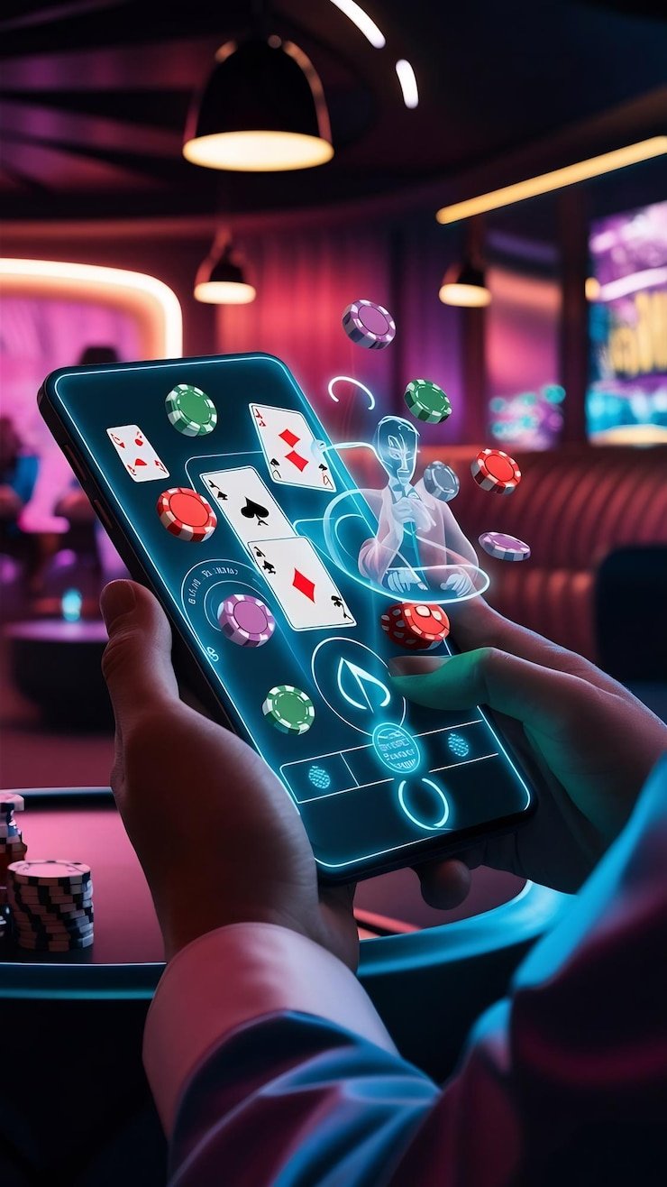 top1toto login live blackjack table streaming on mobile phone screen